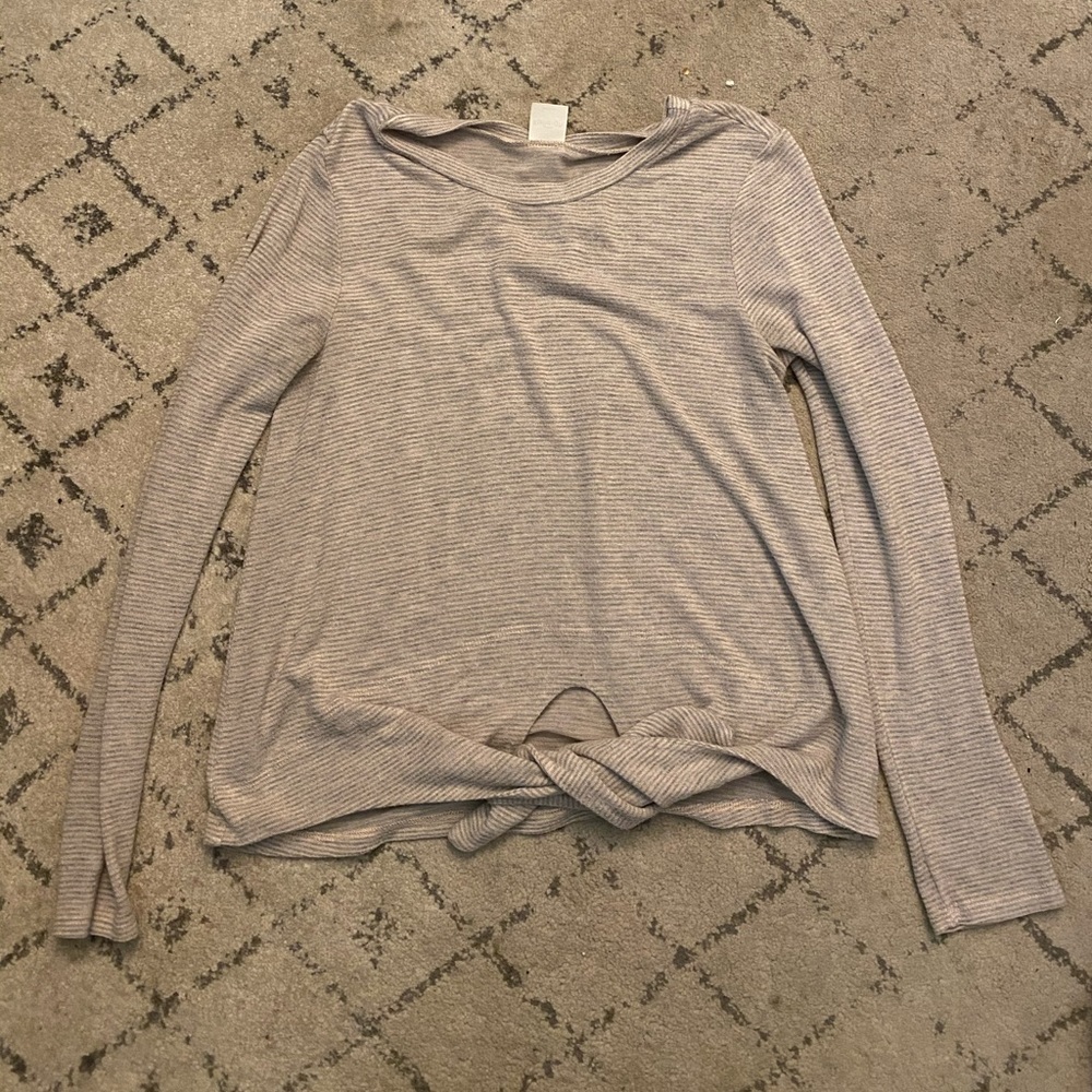 Light pink long sleeve